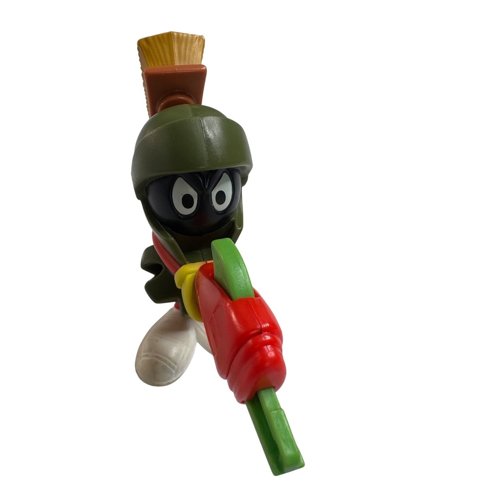 Marvin the Martian Looney Tunes Action Figure Ray Gun Toy 4" 2020 McDs Space Jam